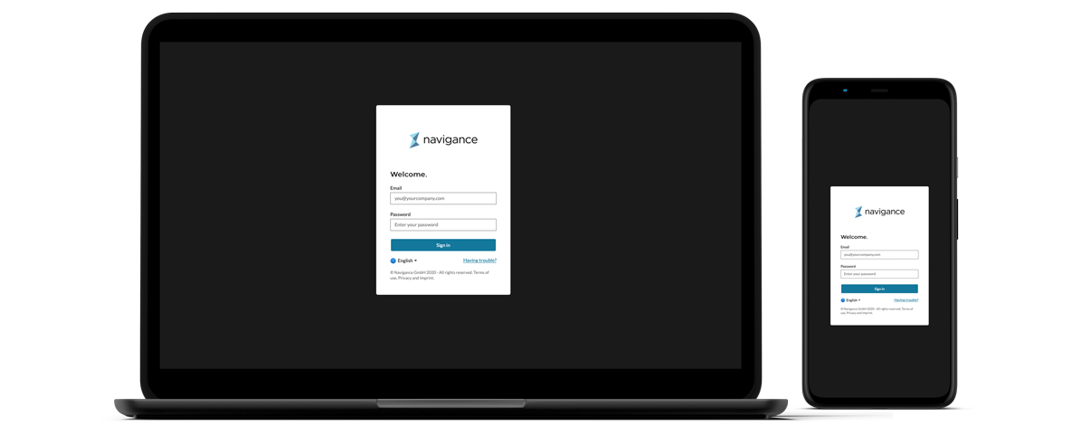 Navigance platform login